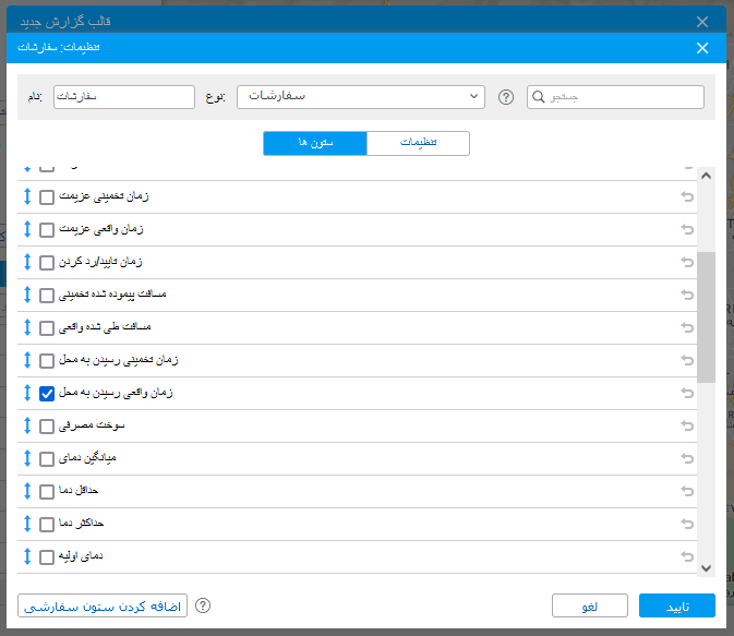 زمان واقعی رسیدن به محل